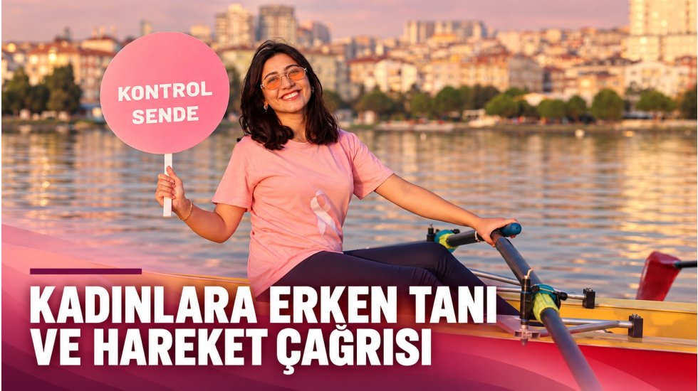 Meme kanserine karşı farkındalık i&ccedil;in k&uuml;rek &ccedil;ektiler